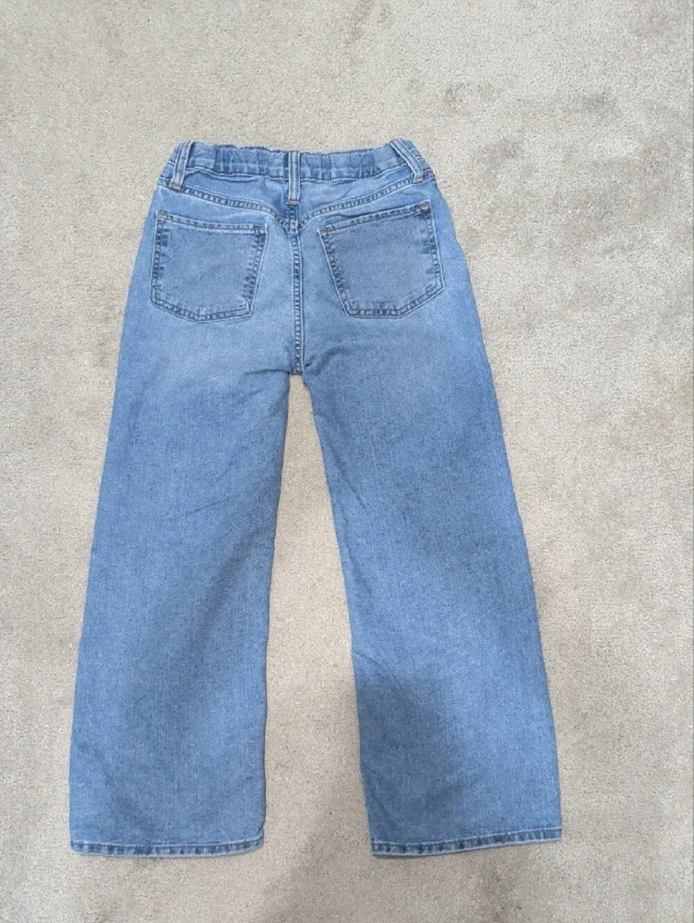 Wide Leg Girls Jeans